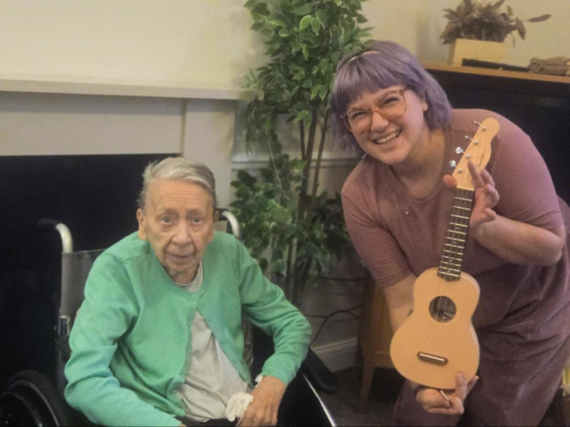 Festive fun at St Margaret's Care Home