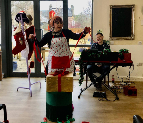 Festive panto at St Margaret's Care Home