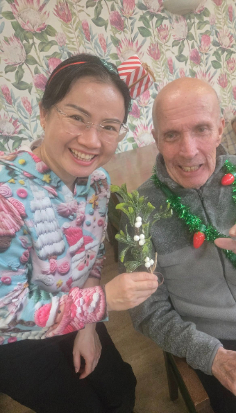 Festive fun at St Margaret's Care Home