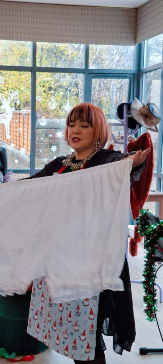 Festive fun at St Margaret's Care Home